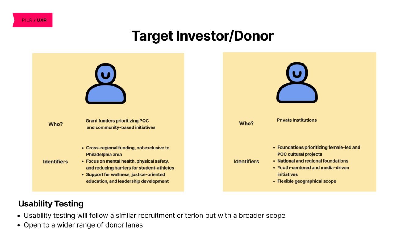 Updated recruiting criteria