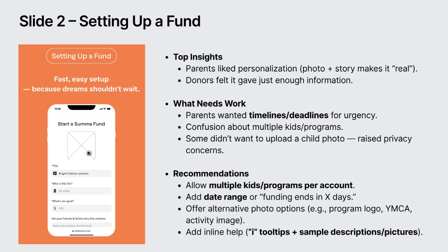 Setting Up a Fund slide